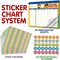 Behavior Reward Chart System - Pad with 26 Chore Charts for Kids, 2800 Stickers to Motivate Responsibility & Good Habits